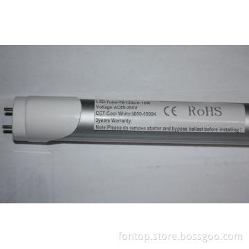 led light tube T8 18w 1200mm 4ft 1500-1700lm C-Tick&RoHS&CE